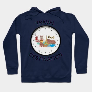 Travel to Paris Hoodie